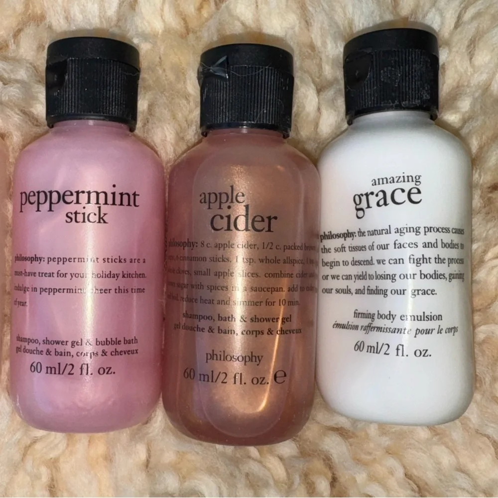 SEALED Philosophy Purity Set Cleanser, Shampoo, Shower Gel, Emulsion